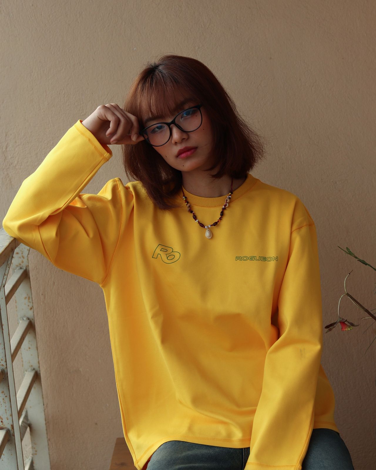 Yellow project bloom longsleeve Back